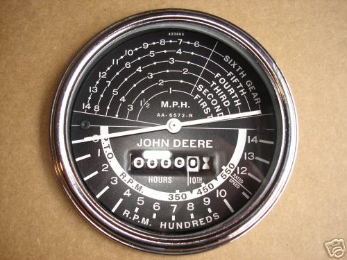 John deere 520 530 620 630 720 730 hourmeter tachometer