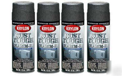 Krylon rust tough hamm-r finish paint - case lots