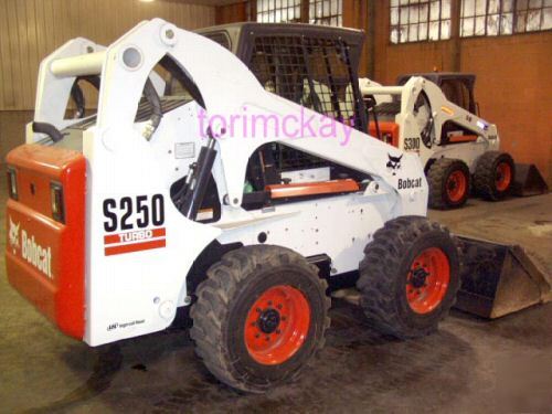 New 2004 bobcat S250/cab/heat/ tires/low hours/very nice