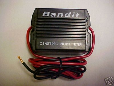 New cb / sterio power noise filter 