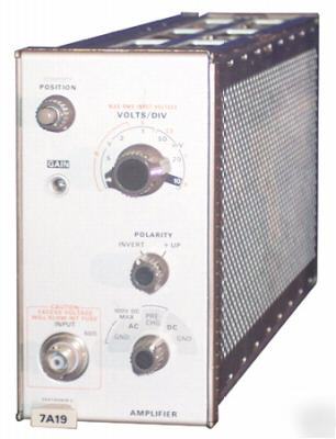Tektronix 7A19 amplifier plugin