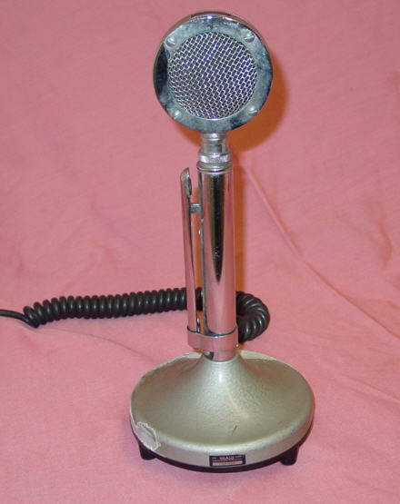 Vintage d 104 astatic ham radio microphone