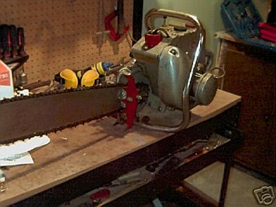 Vintage david bradley chainsaw