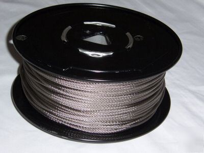 Wire rope - vinyl coated 1/8