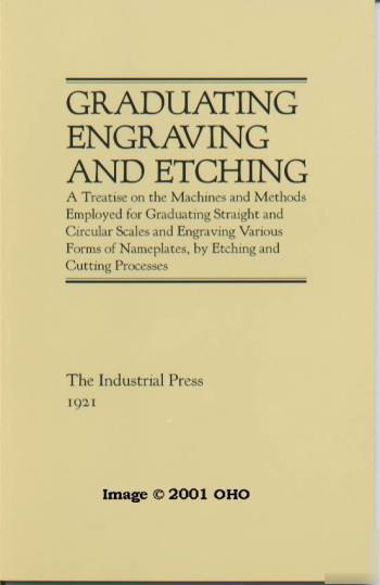 Graduating engraving & etching