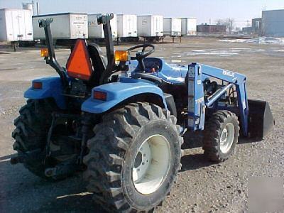 New 2001 holland 7308 farm tractor