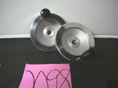 New .500 bore handwheels w/handles - 