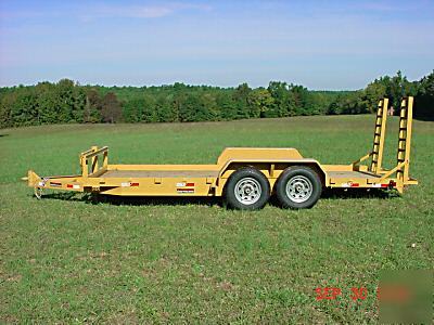 New equipment tractor backhoe skid steer trailer
