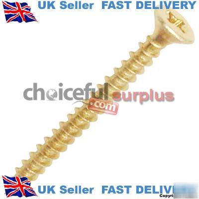 New solo chipboard screws 4.0MM x 40MM pack of 200