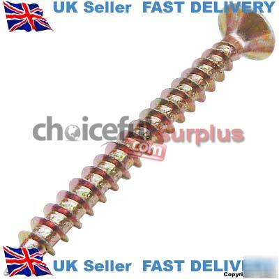 New solo chipboard screws 5.0MM x 50MM pack of 200