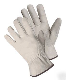 Southern camp smooth leather driving gloves 1 pair med.