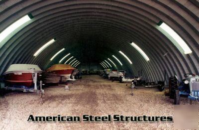 American steel buildings Q45X90X17 metal arch building