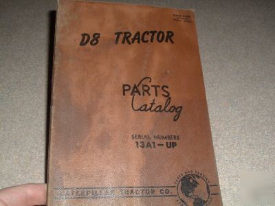 D* caterpillar - tractor crawler dozer parts catalog 