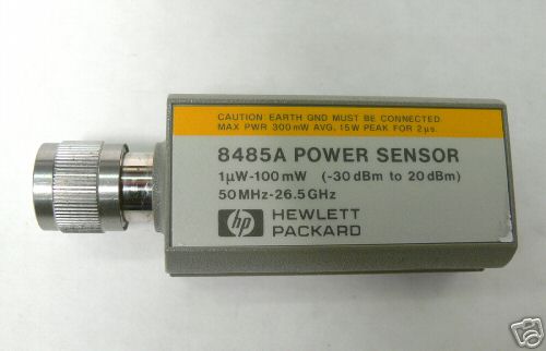 Hp agilent 8485A power sensor, 50 mhz to 26.5 ghz