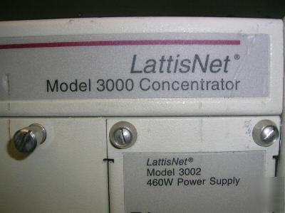 Qty 2 synoptics 3000 concentrator mainframe w/ mod.