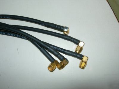 Sma 3MM to panel mount n connectors 12IN RS223 5EACH