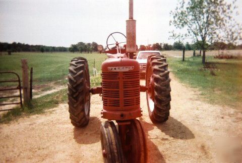 1951 antique international farmall tractor