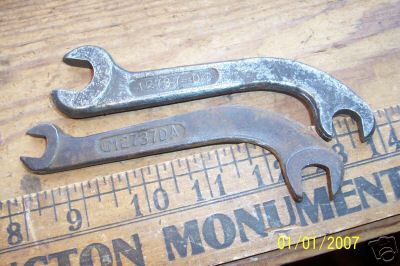2 old ihc gas engine and early tractors wrench tools
