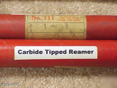 3/4 carbide tipped cleveland twist reamer