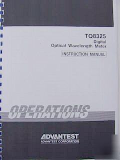 Advantest TQ8325 digital optical wavelength meter