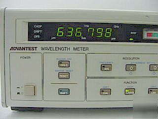 Advantest TQ8325 digital optical wavelength meter