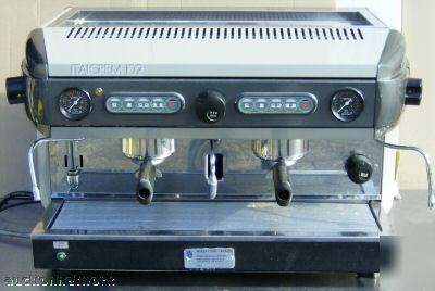 Commercial auto espresso machine & lapavoni grinder 