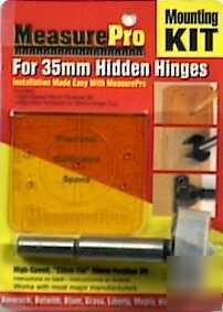 Measure pro 31628 measure pro hidden hinge mounting kit