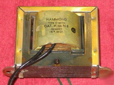 New hammond transformer (type 166 n 8) ( )