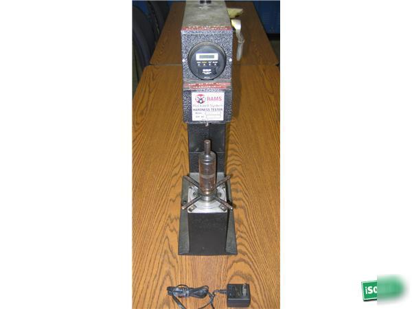 Rams rockwell system hardness tester 1060-dtr machine