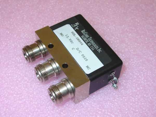 Relcomm rdl 1P2T rf coaxial relay 12 vdc 4+ ghz - ham