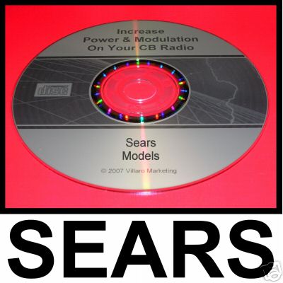 Sears cb radio mod mods modification modifications