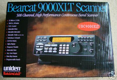 Uniden bearcat 9000XLT scanner radio base or mobile