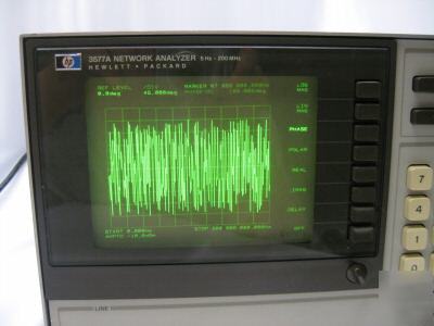 Hp agilent 3577A network analyzer oscilloscope logic
