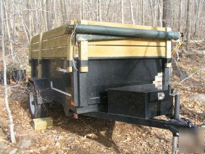 Landscape trailer - ez dumper 508HD (heavy duty) - 2005