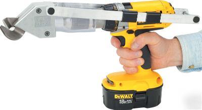 Malco turboshear hd power snips for your cordless drill