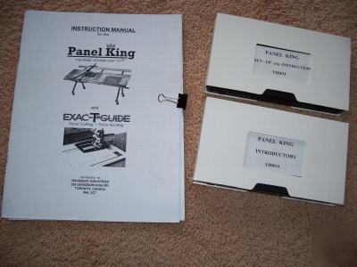 Panel king & exac-t guide saw table.mint.