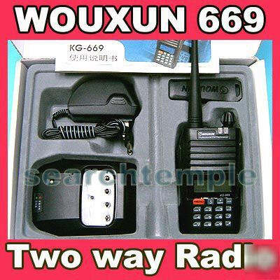 Wouxun 669 vhf radio 136 - 174MHZ + earpiece free