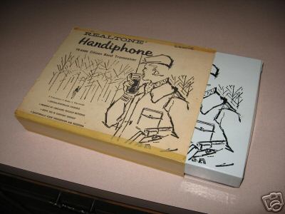1966 realtone transistor walkie-talkies (pair)