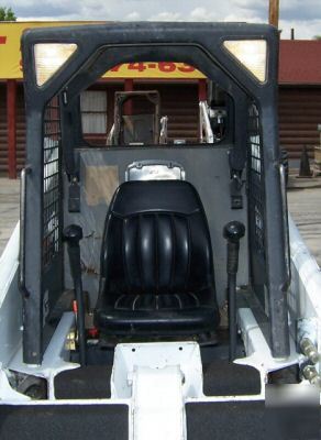 2001 bobcat 763 skid steer loader. financing available 