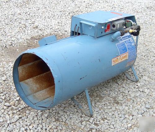 Construction heater 400.000 btu. propane and natural