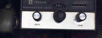 Johnson cb citizens band radio messenger 123 sj