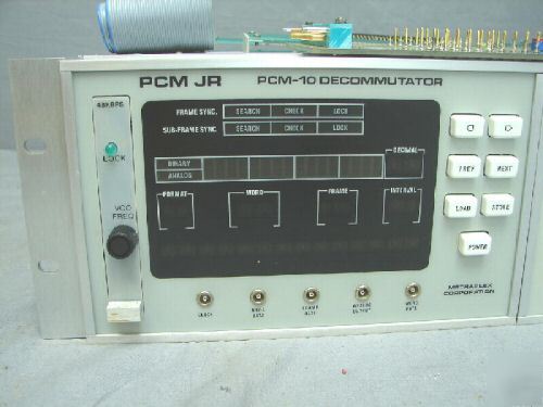 Metraplex pch-1 pcm jr decommutator / word selector