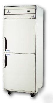 New cold tech J2SFF-21B one 2 1/2 door freezer, 21 cu.