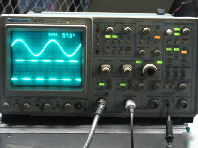 Tektronix 2465B osciloscope 400MHZ