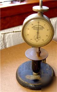 Vintage randall & stickney dial bench gauge (gage)