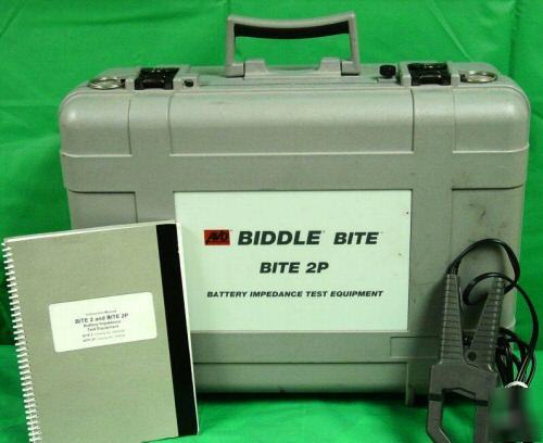Avo biddle bite battery impedance test equipment