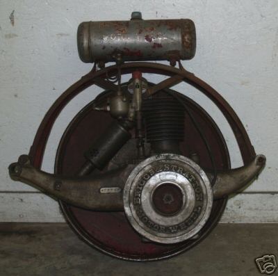 Briggs & stratton motor wheel - original condition 