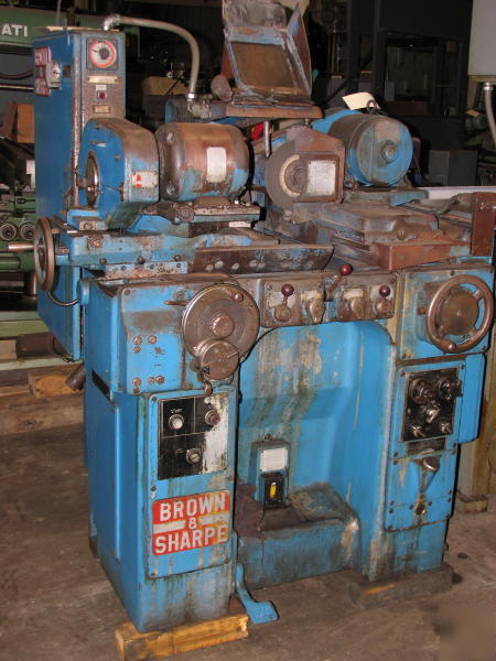 Brown & sharpe rotary face surface grinder
