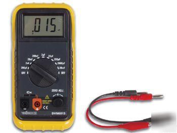 Digital capacitance meter electronics and radio repair