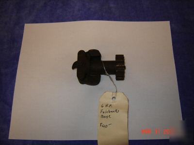 Fairbanks morse govenor weights hit and miss 6 hp.